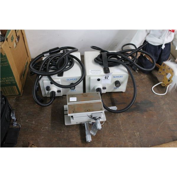 Schott Modulamp Units 2, Precision 3 Axis Stage
