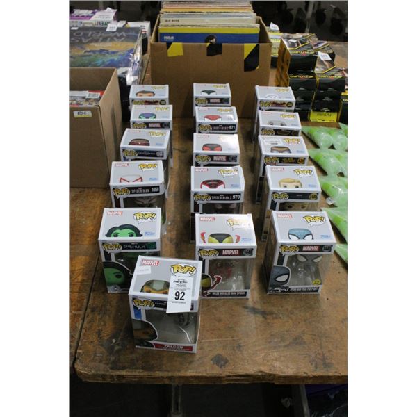 16-Marvel Pop Collector Figurine - 16  X $