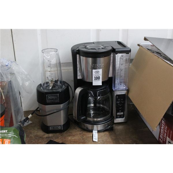 Ninja Coffee Brewer, Food Processor