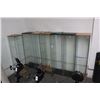 Image 1 : 7-Contemporary Glass Display Case - 7 X $