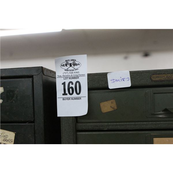 Asst. Metal Hardware Cabinets w/Asst. Hardware