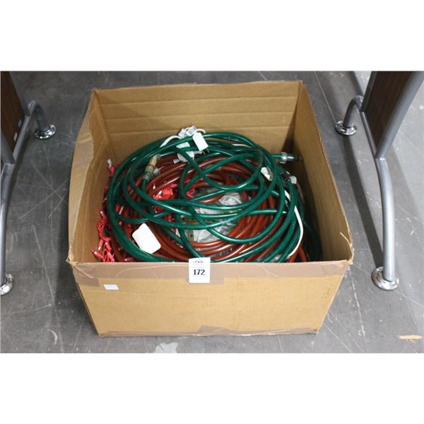 Asst. Hoses, Christmas Lights