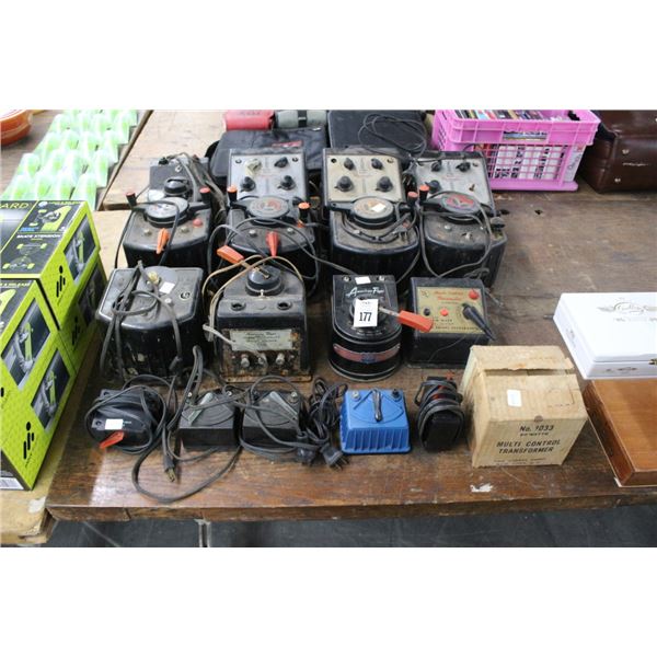 Lot of Asst. Model Train Set Transformers