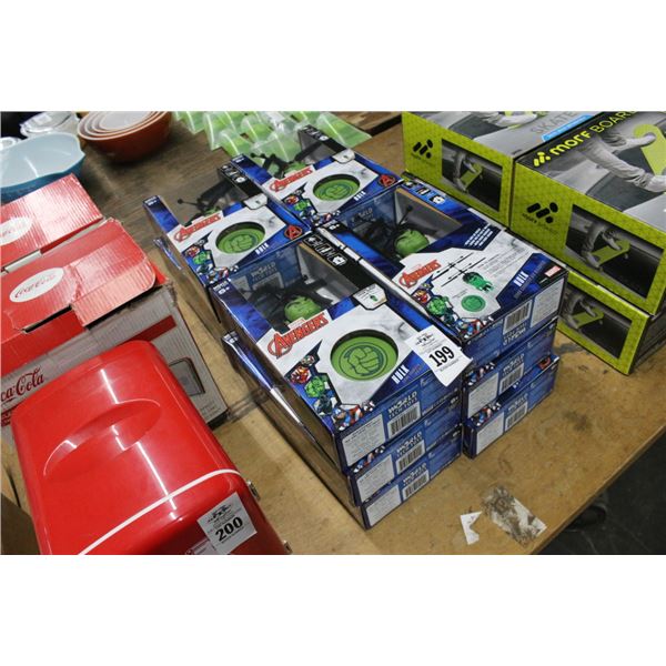 12-Avengers Flying Helicopter Action Figures - 12 X $