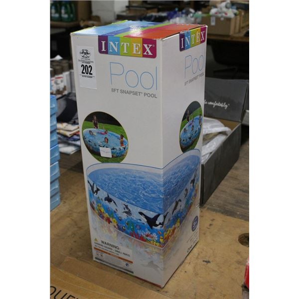 Intex  8'  Snap Set Pool