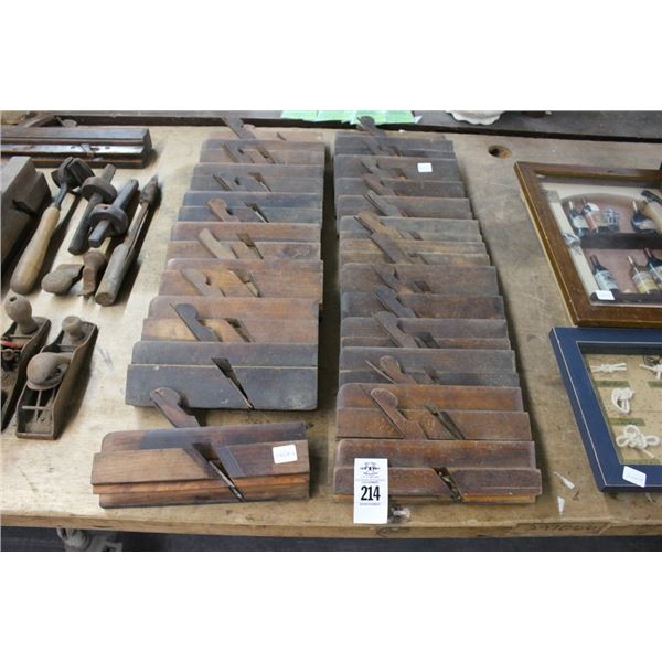 22-Antique Wooden Model Plane - 22 X $