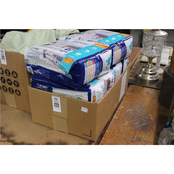 6-Top Paw Disposable Dog Diapers - 6 X $