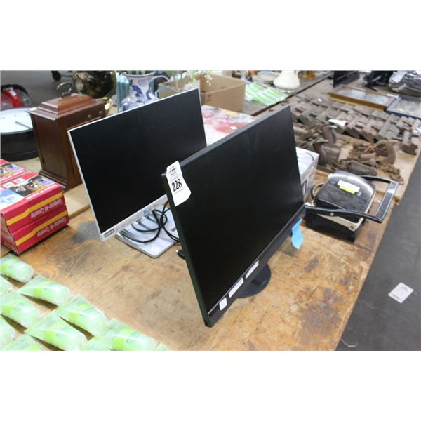 2-Lenovo Monitor - 2 X $