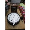 Image 1 : Wall Mounted 2 Sided Wall Clock, Desk Top Clock