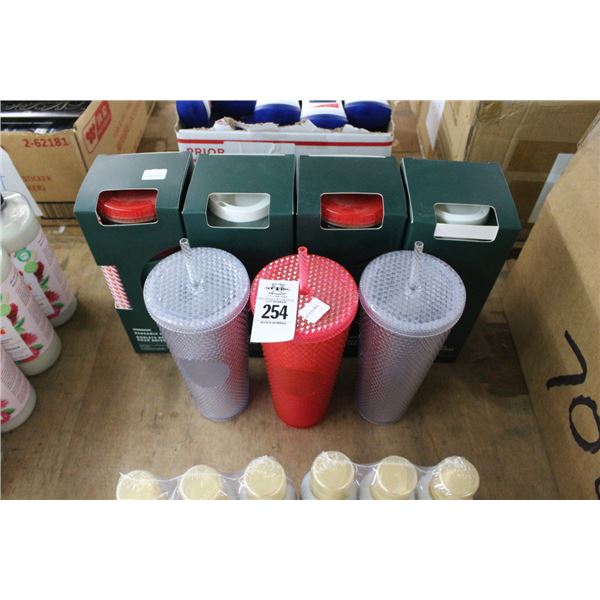 Reusable Hot Cups 18, Starbucks Large Straw Cups - 3