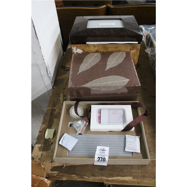 Vanity Gift Sets, Ornate Storage Box, Pre Need Kit