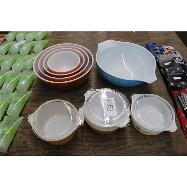 Asst. Pyrex Bakeware
