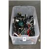 Image 1 : Large Bin w/Kitchen Utensils