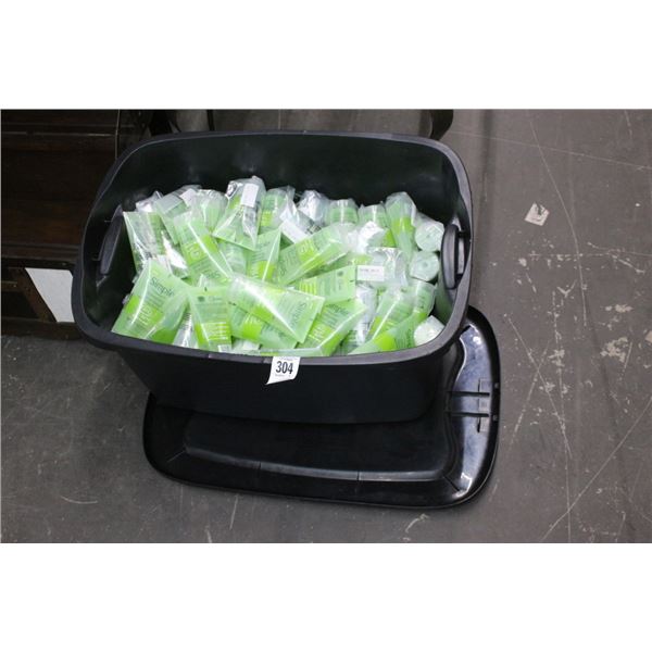 Lidded Tub w/Simple Facial Wash