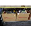 Image 1 : Large Boxes 2 w/Asst. Train Track Accessories