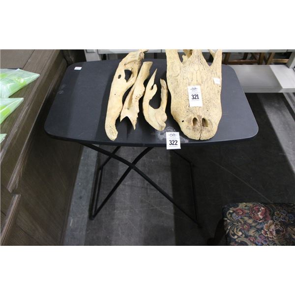 Small Black Folding Table