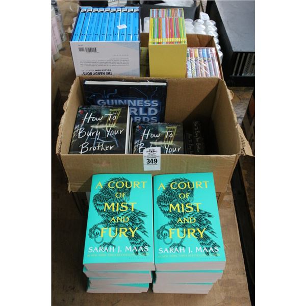 Book Collection, DVD Set, Asst. Books