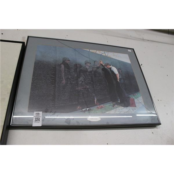 Framed Wall Art Reflections by Teter - Cracked Pane