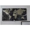 Image 1 : Framed World Map - 24"  X  36"
