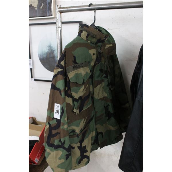 Army Camo Jacket Franco