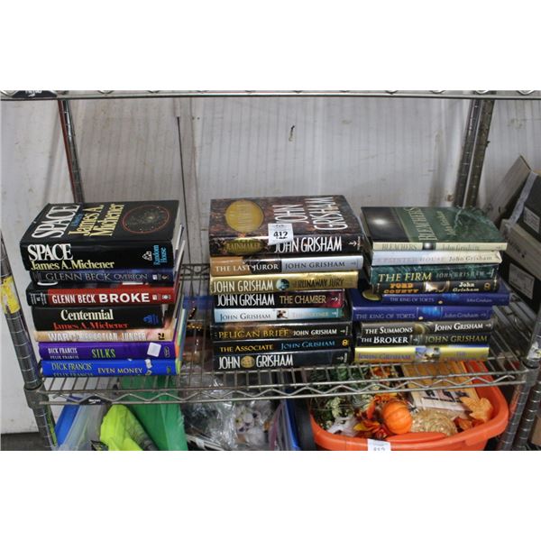 John Grismon/Others Hard Back Books