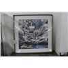 Image 1 : Shadow Box Wall Art NYC View From Above Wall Art - 3'  X  3'