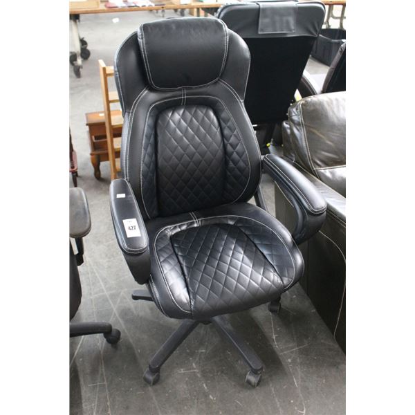 Leather Secretarial Chair