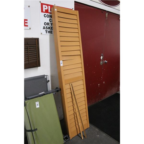 Light Bifold Doors - Pair