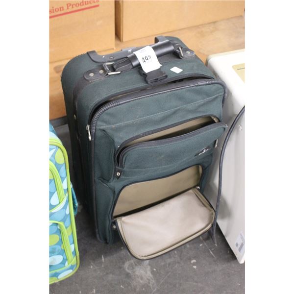 Samsonite Green Soft Rolling Luggage