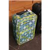 Image 1 : Green Soft Rolling Luggage