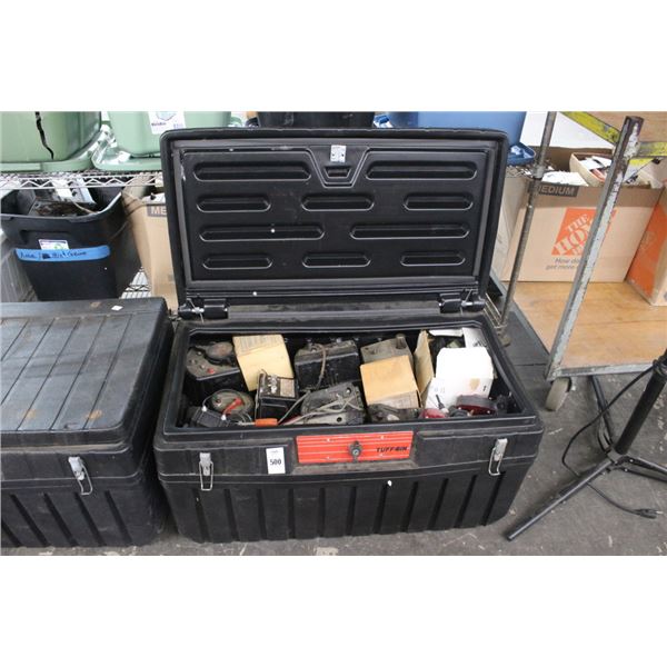 Tuff Bin Tote w/Railroad Transformers