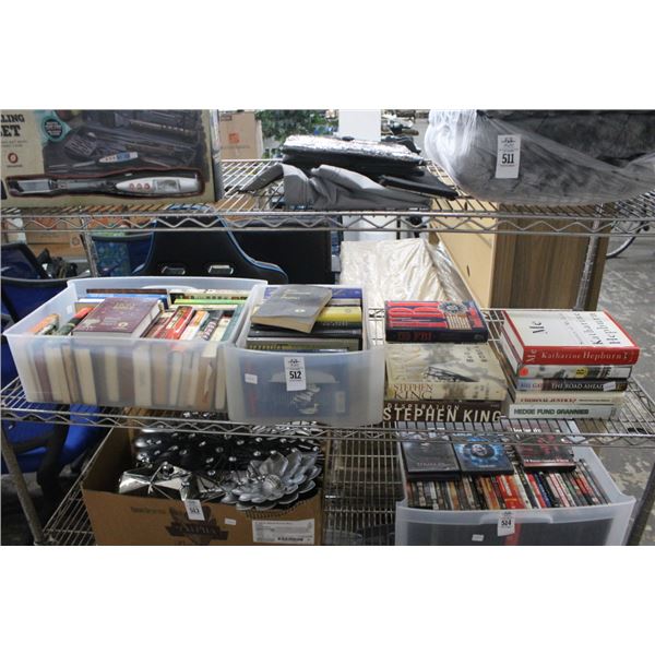 Asst. Hard Back Books w/Stephen King