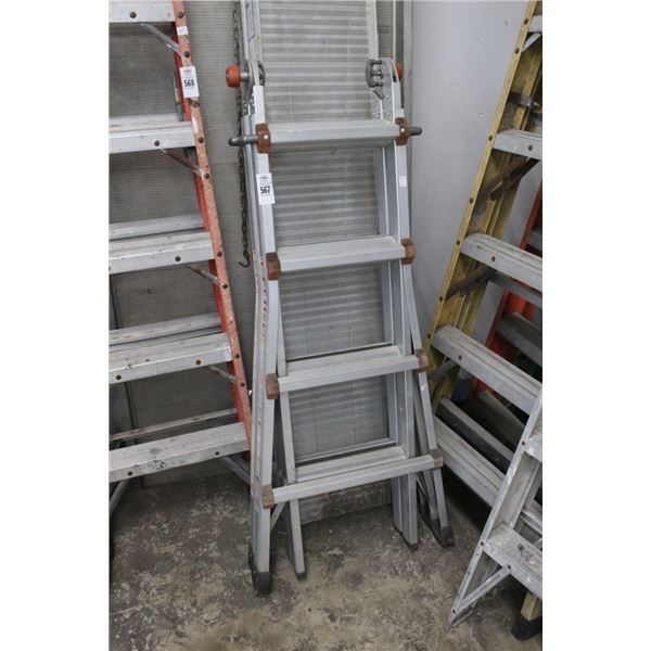 Little Giant Alum.  Multi Ladder