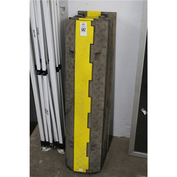 Vevor Rubber Interlocking  5 Pc. Speed Bump