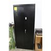 Image 1 : Black Metal Storage Cabinet
