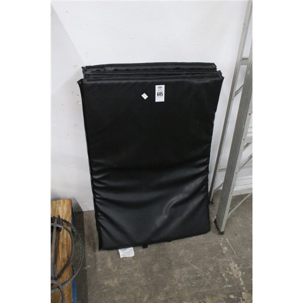Black  3 Pc. Tumbling Mat