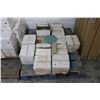 Image 1 : Pallet of Octagonal Green Tiles