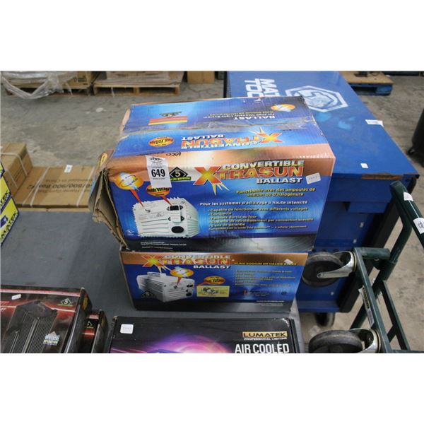 2-Extra Sun Dual Voltage Ballist - 2 X $