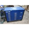 Image 1 : Matco Blue Rolling 8 Compartment Toolbox