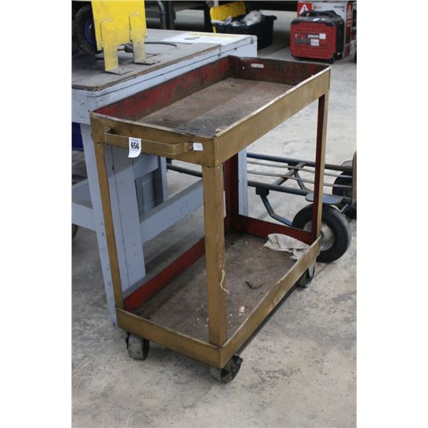 Craftsman Metal 2 Tier Warehouse Storage Cart