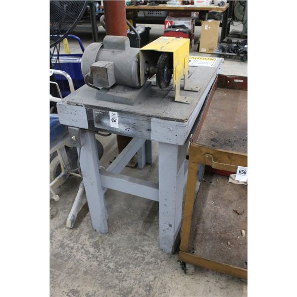 Wire Wheel Work Bench