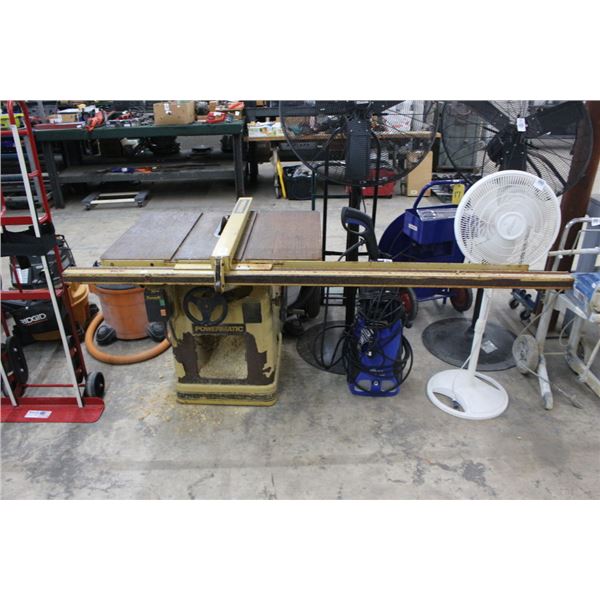 Powermatic Table Saw w/Bench