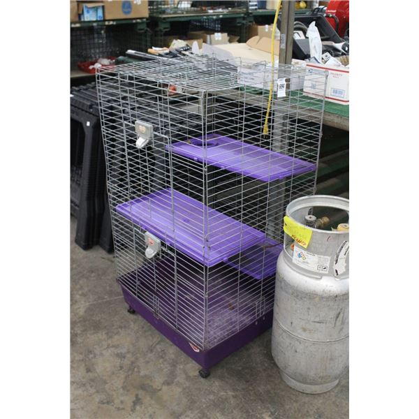 Large Rolling Pet Cage