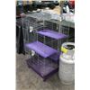 Image 1 : Large Rolling Pet Cage
