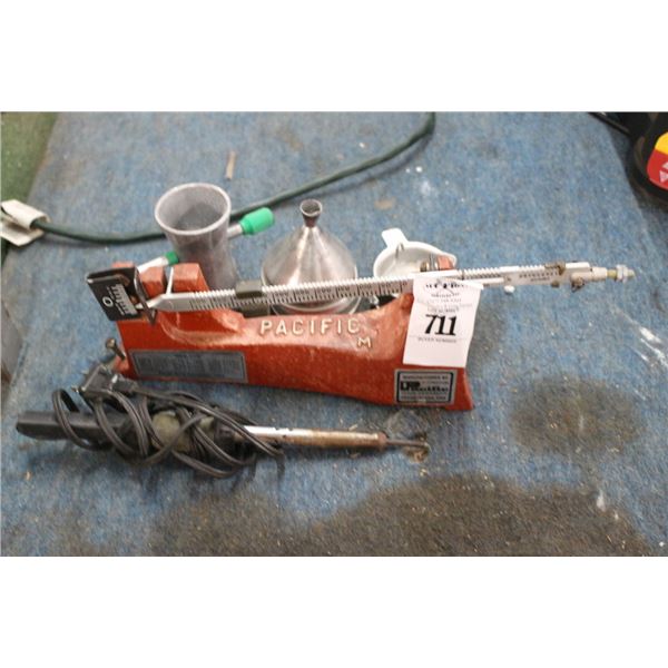 Electric Solder w/Pacific Scale, Funnels, Powder Tools