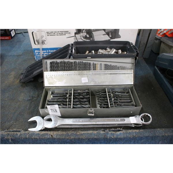 Drill Index, Sockets, Combo Wrenches