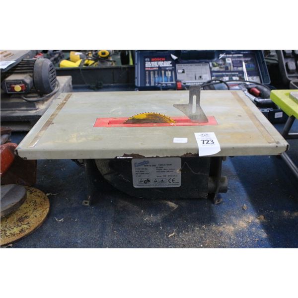 Power Line Mini Bench Top Table Saw