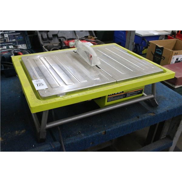 Ryobi Electric Wet Tile Saw