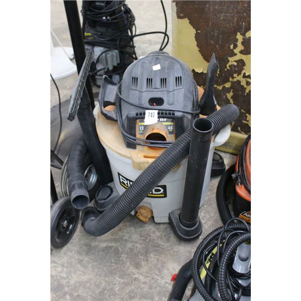 Ridgid  5 HP Shop Vac