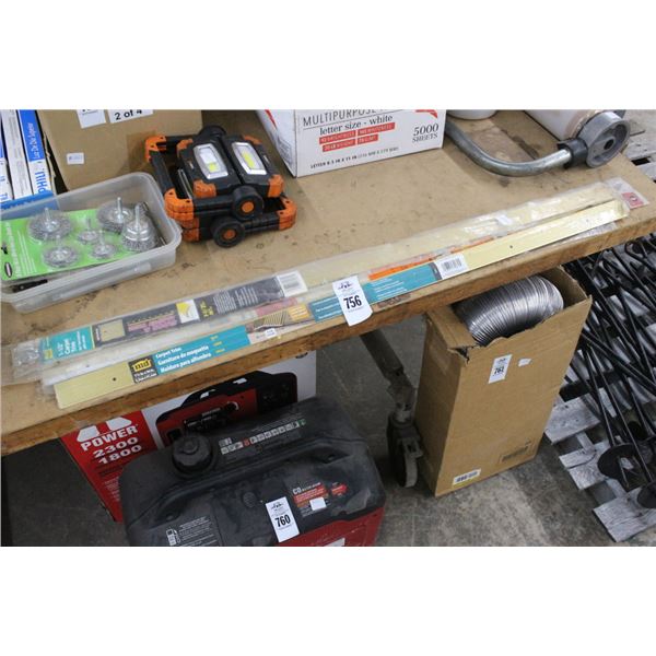 Carpet Trim Seams, Weather Strip